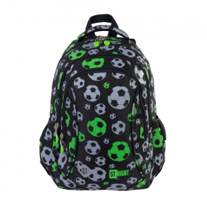 Ghiozdan Scolari si Prescolari 3 Compartimente St.Right - Reflective Balls BP26 - Img 1