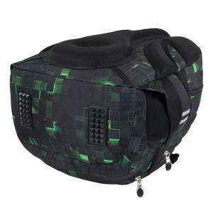 Ghiozdan St.Right, 4 Compartimente, Ergonomic, Impermeabil, Green Game BP04 43x32x20cm - Img 3