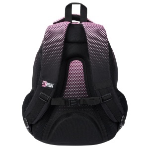 Ghiozdan St.Right, 5 Compartimente, Impermeabil, Pink Gradient BP05, 42x30x19cm - Img 3