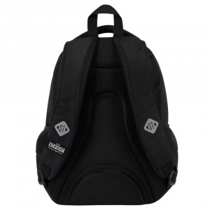 Ghiozdan St.Right, Ergonomic, Impermeabil, Colectia - Black Vintage BP73, 46x31x20cm - Img 3
