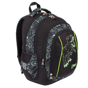 Ghiozdan St.Right Ergonomic, Impermeabil, Colectia - Reflective T-Rex BP04 43x32x20cm - Img 3