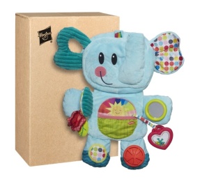 Jucarie interactiva Playskool - Fold and Go, Busy Elephant