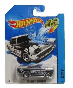 Masinuta Mattel Hot Wheel culoare schimbatoare 57 Chevy
