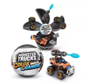 Masinuta Monster Trucks, Color Change, Zuru, Surpriza