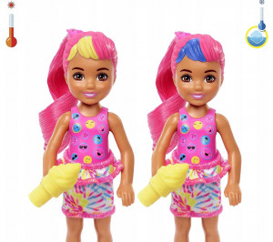 Papusa Barbie Color Reveal - Chelsea Neon Tie Dye - Img 2