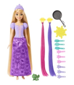 Papusa Disney Princess - Fairy Tale, Rapunzel, 29 cm HLW18 - Img 2
