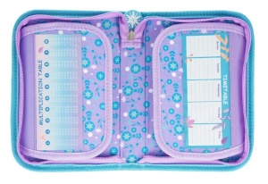 Penar cu 1 Fermoar si 2 Extensii, Neechipat, St.Majewski - Frozen Ombre PC03, 20.5x14x3.5 cm - Img 2