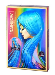 Peruca Rainbow High, Amaya Raine, pentru fete, 46 cm lungime, 5-13 ani