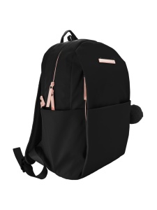 Rucsac Premium ProBag, 5 Fermoare, Negru 40x28x13cm - Img 3