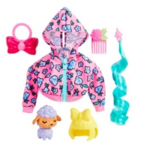 Set accesorii, Barbie, +3ani, flori
