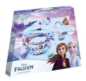 Set creativ DIY Bratari cu litere Disney Frozen