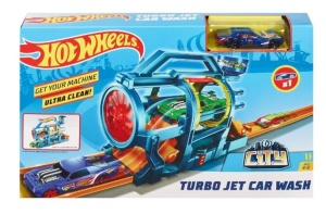 Set de joaca Mattel Hot Wheels Turbo Jet Car Wash 1:64