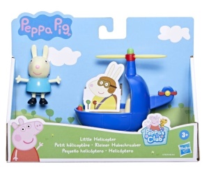 Set de joaca Peppa Pig, Hasbro, Elicopter mic, 3+ani