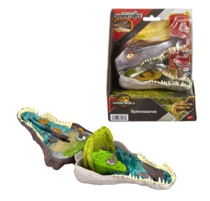 Set Figurine Jurassic World, Mattel, Rebirth - Dinozaur Spinosaurus 4+ani