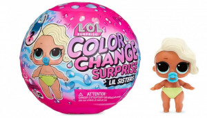Set papusa L.O.L. Surprise! Color Change - Lil Sisters