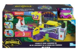 Set Pista Batman, Fisher Price, masini de jucarie, Prank, 6 ani