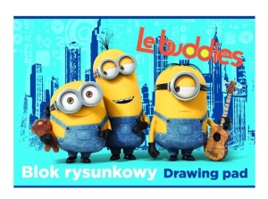 Caiet de Desen A4, St-Majewski, 20 Coli, Minions