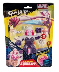 Figurina Ghost Spider, Goo Jit Zu, Plastic/Cauciuc