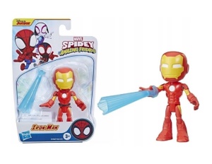Figurina Marvel Spidey and his Amazing Friends - Iron Man, 10 cm