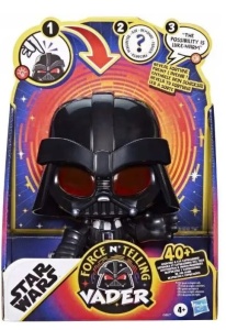 Figurina Star Wars Force N' Telling Darth Vader, Hashbro, negru/rosu, 4 ani+