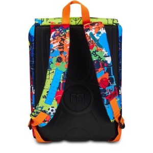 Ghiozdan Mitama, Extensibil, 4Zip, Urban Game, 40x28x18-25cm - Img 4