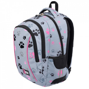 Ghiozdan Prescolari, Ergonomic, Impermeabil, Elemente Reflectorizante, Colectia St.Right - Paws BP26, 39x27x17cm - Img 4