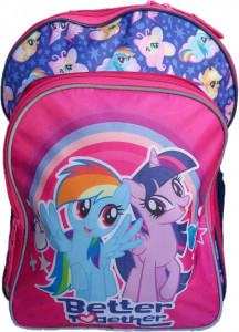 Ghiozdan Prescolari St.Majewski, cu 3 Compartimente, Gama My Little Pony