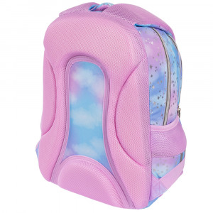 Ghiozdan Prescolari, St.Right, 3 Compartimente, Ergonomic, Impermeabil, Pastel Stars BP26, 39x27x17cm - Img 4