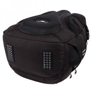 Ghiozdan Scolar 4 Compartimente, Ergonomic, Impermeabil, Colectia St.Right - Sleepy Corgi BP01, 43x32x21cm - Img 4