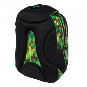 Ghiozdan Scolar 4 Compartimente, St.Majewski, Maner si Spate Ergonomic, Impermeabil, Elemente Reflectorizante, Colectia St.Right - Master Gamer BP68, 40x28x18cm - Img 6