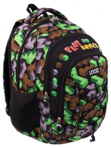 Ghiozdan Scolar Copii Loozz, BP26 Play Games, Ergonomic, 20L, 39 cm - Img 2
