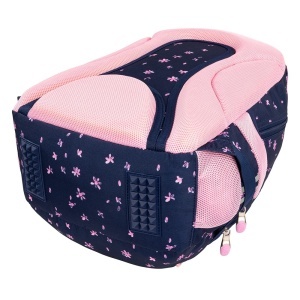Ghiozdan Scolar Copii St.Right BP26 Pink Ballerina, 3 Compartimente, Ergonomic, 20L, 39x27x17 cm - Img 5