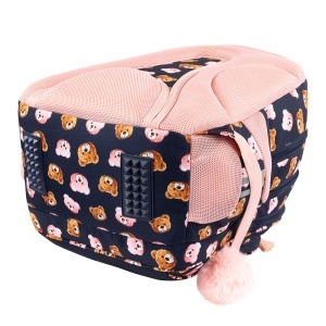 Ghiozdan Scolar cu 4 Compartimente, Impermeabil, Colectia St.Right -Teddy Bear BP58, 40x28x18cm - Img 4