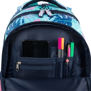 Ghiozdan Scolar cu 4 Compartimente, St.Majewski, Stitch Stay Cool BP58, 40x28x18cm - Img 4