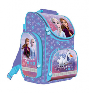 Ghiozdan Scolar Ergonomic St.Majewski - Frozen Violet, Ventilatie Spate