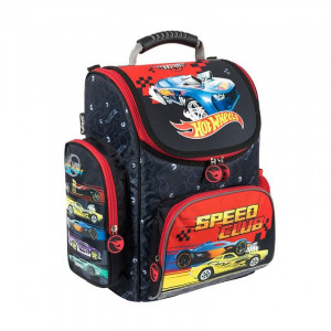 Ghiozdan Scolar Ergonomic St.Majewski - Hot Wheels, Ventilatie Spate