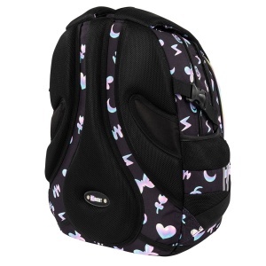 Ghiozdan Scolar St.Right BP01 Holo-Baloons, 4 Compartimente, Ergonomic, 43x32x21cm - Img 4