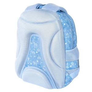 Ghiozdan Scolar St.Right BP06 - Meow Mood, 4 Compartimente, Ergonomic, 42x31x22cm - Img 4