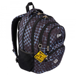 Ghiozdan Scolar, St.Right, Impermeabil, Colectia - ChessBord Crush BP05, 42x30x19cm - Img 2