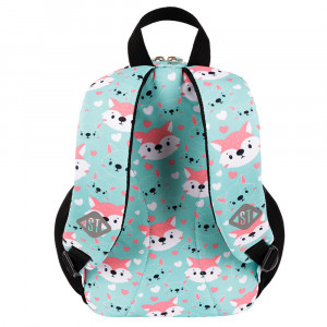 Ghiozdanel Gradinita si Excursii, St.Right, Colectia - Lovely Foxy BP70, 32x22x11.5cm - Img 3