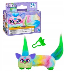 Jucărie de pluș interactivă Furby DJ Furblets - Can-Dee-Swirl (Hasbro - G1782)