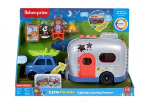 Jucarie educativa caravana Mattel, Fisher-Price,Cu Litere, Numere, Anotimpuri, Sunete si lumini In Poloneza Multicolor