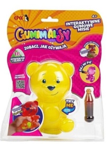 Jucarie Gummymals, Toy Gummy Bear, 18 Sunete, Cauciuc, 4+ani