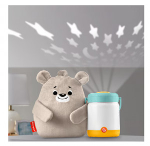 Jucarie interactiva Fisher Price 3 in 1 - Ursulet cu lampa de veghe - Img 2