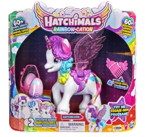 Jucarie interactiva Hatchimals - Unicorn cu aripi magice
