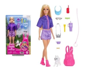 Papusa Barbie Outdoor Adventure – Păpușă cu accesorii pentru aventuri în natură