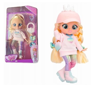 Papusa Cry Babies BFF Stella 20cm, Accesorii, Seria 4, 20cm, 3+ani