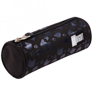 Penar Borseta cu 1 Fermoar, Colectia St.Right - Black Cats PU01 21x7.5cm