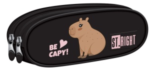 Penar Borseta cu 2 Fermoare, St.Right, PU02 Be Capy 22x9x8cm