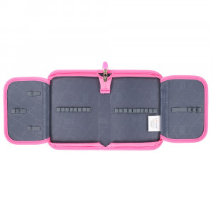 Penar cu 1 Fermoar si 2 Extensii, Neechipat, St.Right - Black Glitter PC03, 20.5x14x3.5 cm - Img 3
